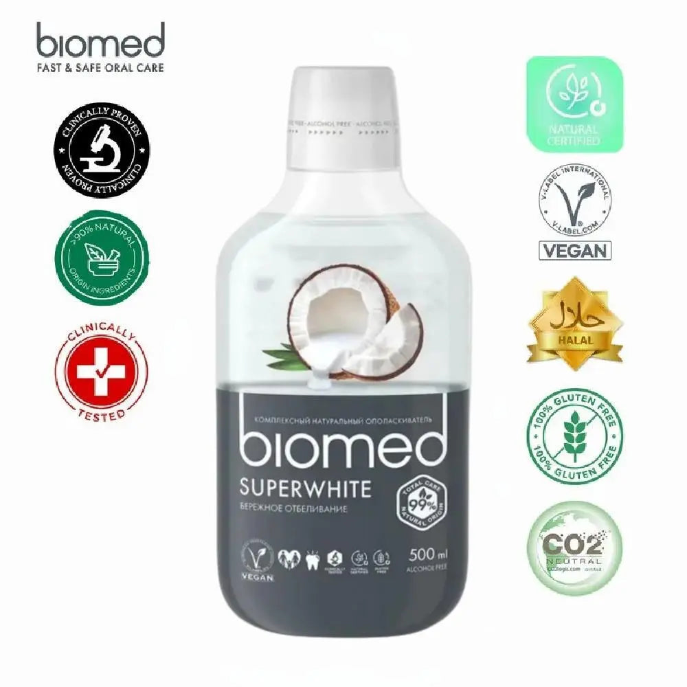 【Biomed】椰油果酵亮白漱口水(500ml) Biomed