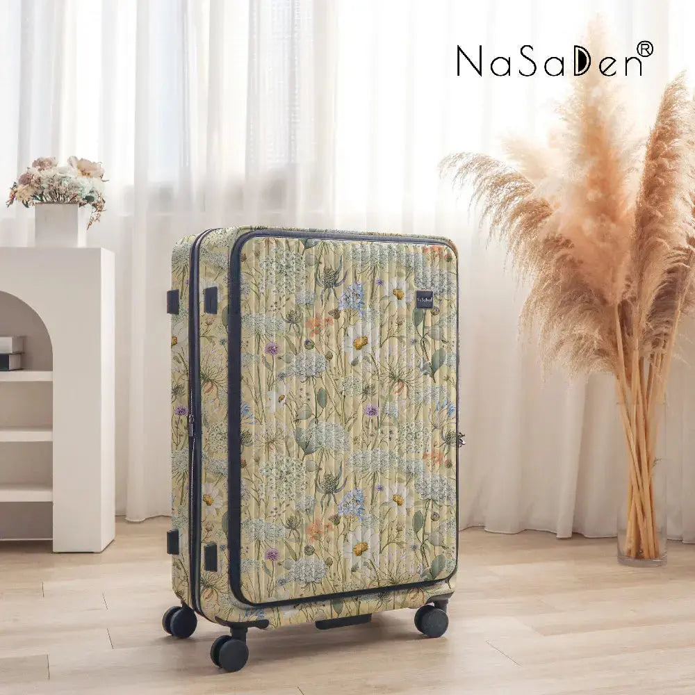 德國NaSaDen萊茵系列前開行李箱-經典花色版 NaSaDen行李箱