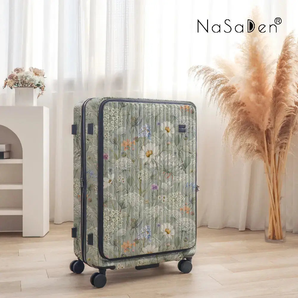 德國NaSaDen萊茵系列前開行李箱-經典花色版 NaSaDen行李箱
