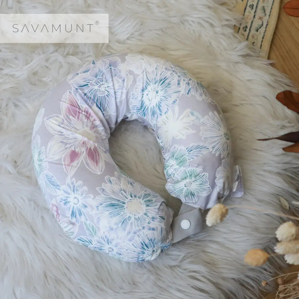 【SAVAMUNT賽芙嫚】美國品牌寢具蘭精莫代爾天然乳膠頸枕 Savamunt賽芙嫚
