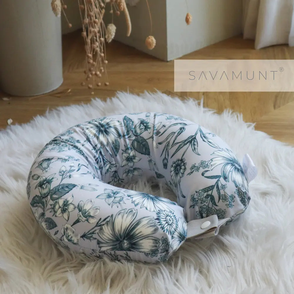 【SAVAMUNT賽芙嫚】美國品牌寢具蘭精莫代爾天然乳膠頸枕 Savamunt賽芙嫚