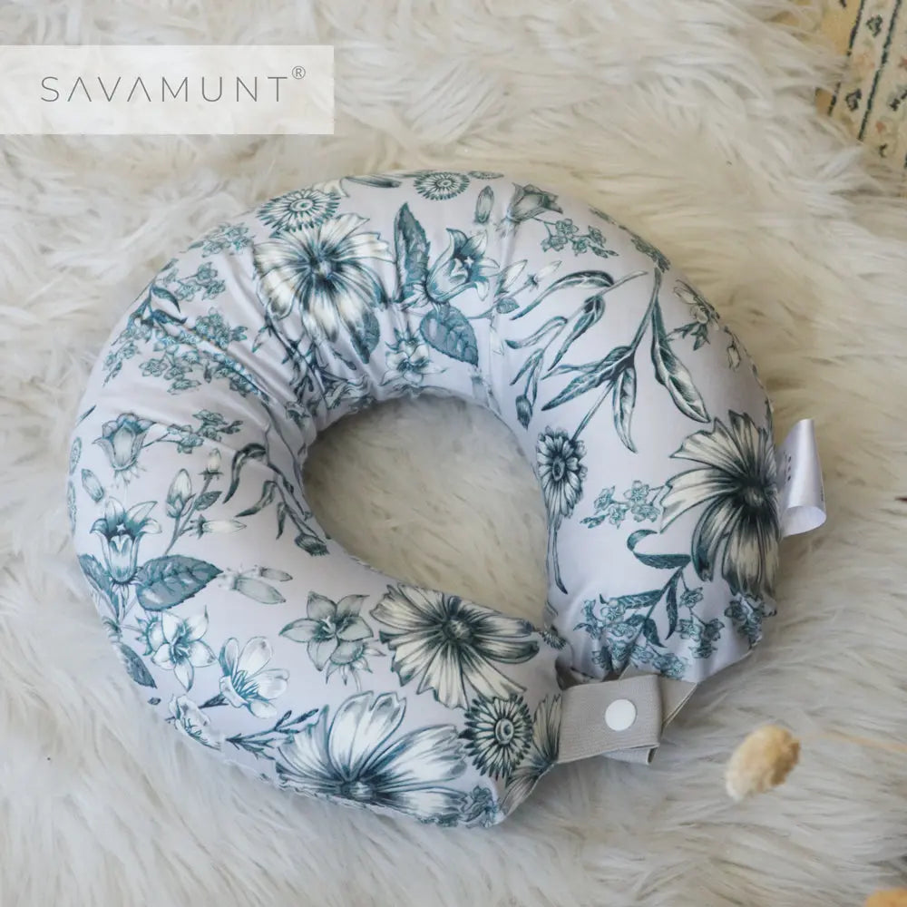【SAVAMUNT賽芙嫚】美國品牌寢具蘭精莫代爾天然乳膠頸枕 Savamunt賽芙嫚