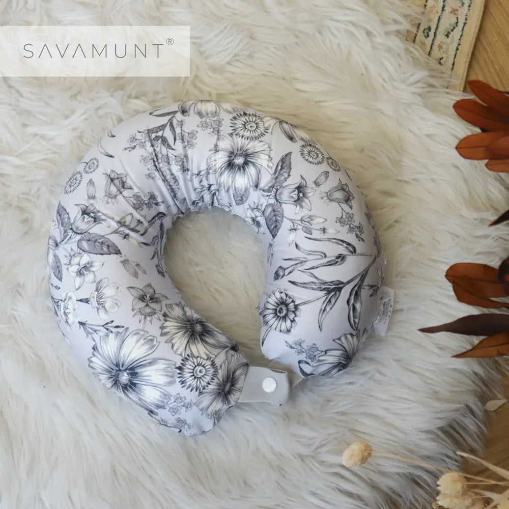 【SAVAMUNT賽芙嫚】美國品牌寢具蘭精莫代爾天然乳膠頸枕 Savamunt賽芙嫚