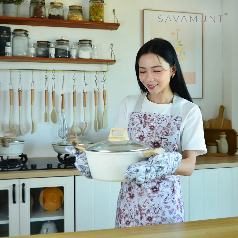 SAVAMUNT賽芙嫚天絲圍裙 Savamunt賽芙嫚