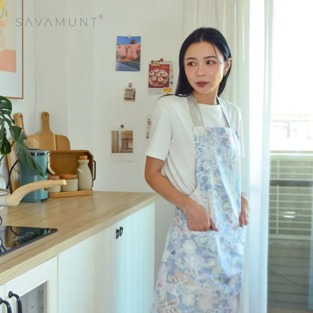SAVAMUNT賽芙嫚天絲圍裙 Savamunt賽芙嫚