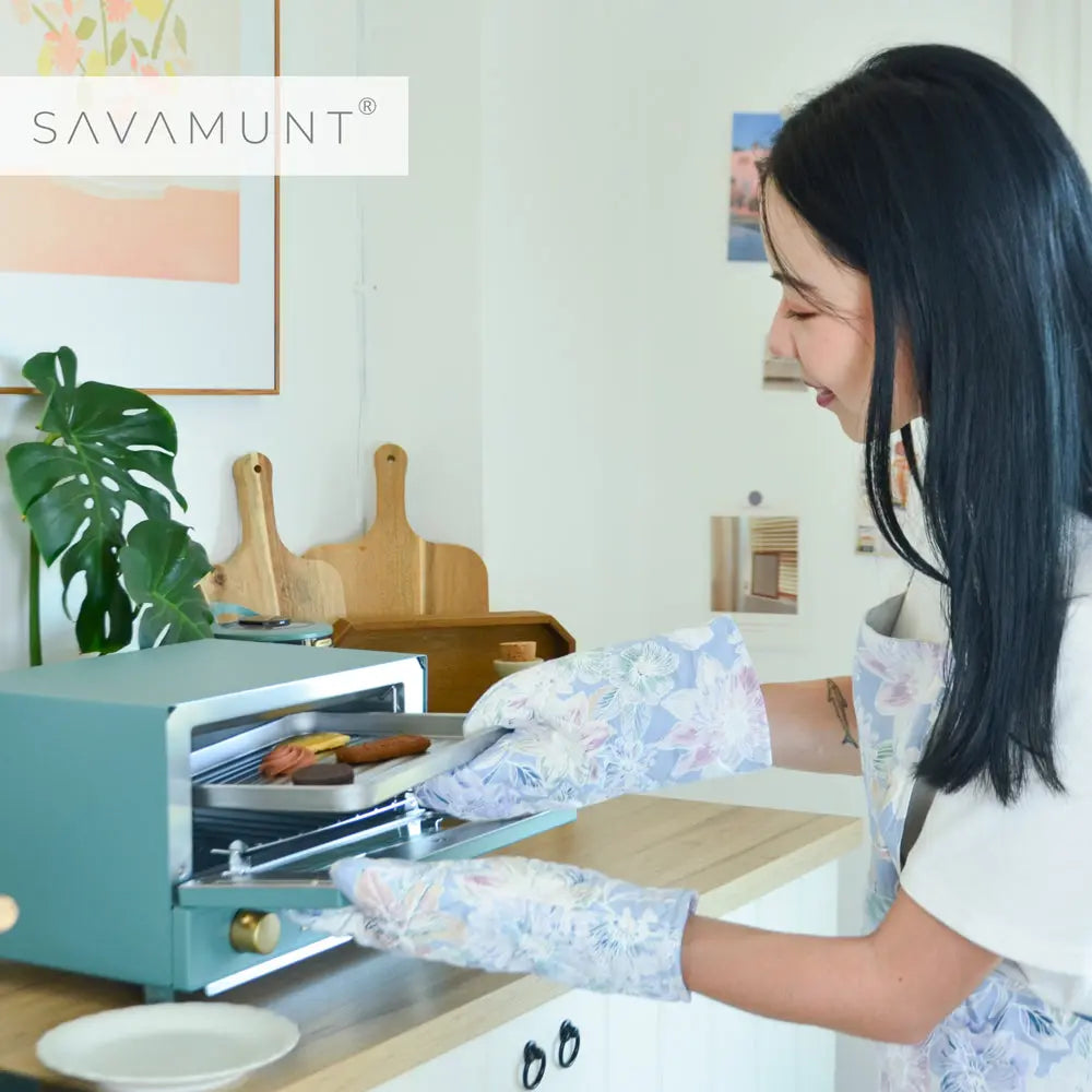 SAVAMUNT天絲加厚防燙手套 Savamunt賽芙嫚