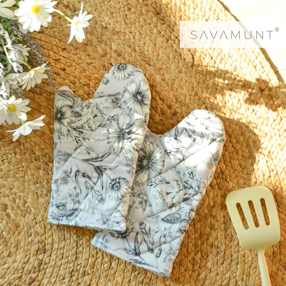 SAVAMUNT天絲加厚防燙手套 Savamunt賽芙嫚