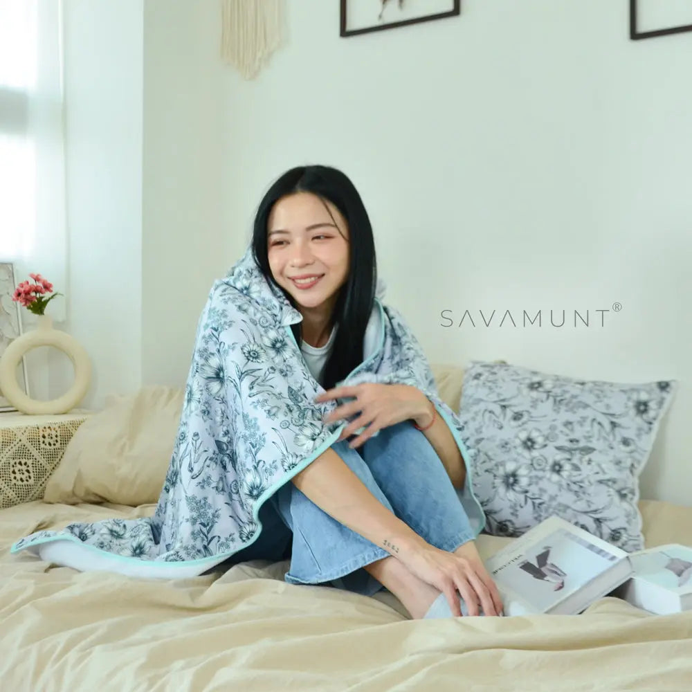 SAVAMUNT賽芙嫚蘭精天絲親膚長毛絨暖暖毯(備貨需要7個工作天) Savamunt賽芙嫚