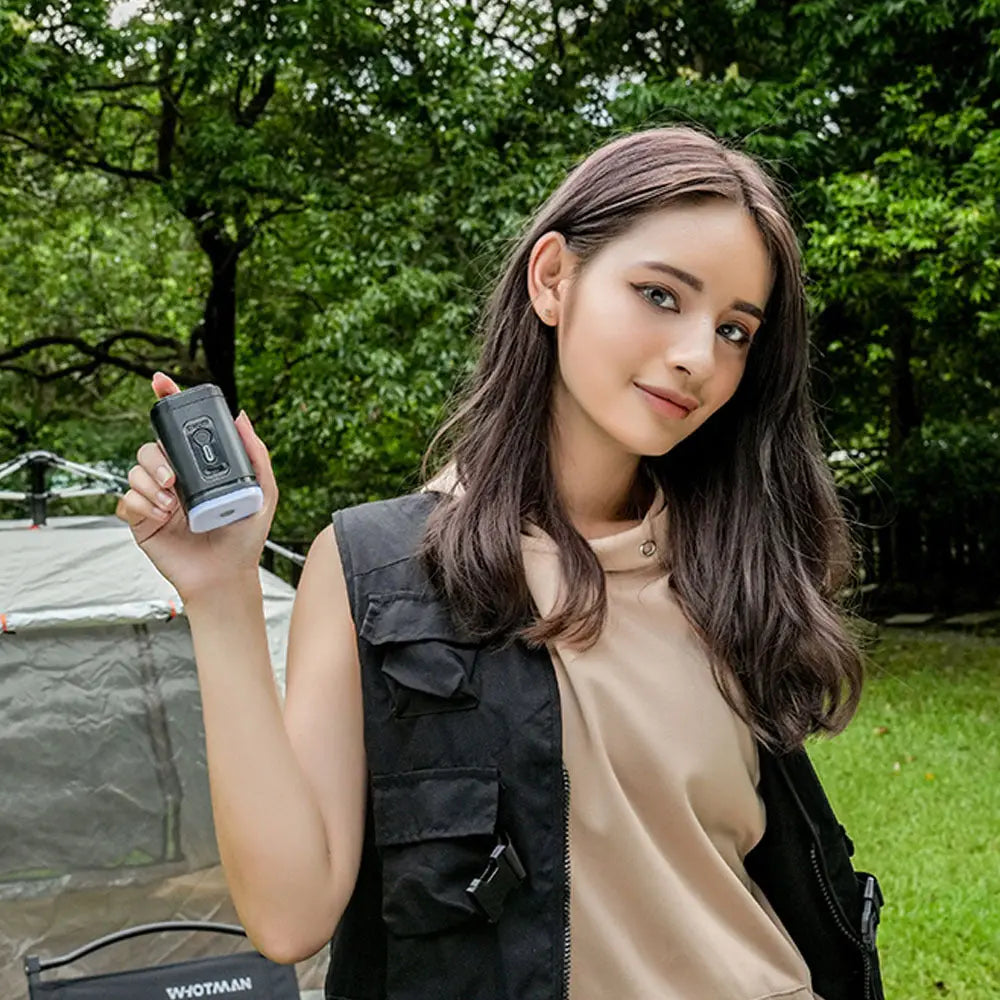 WildQuestCamp|多功能壓縮機幫浦(附4入M碼+2入S碼真空袋) WildQuestCamp