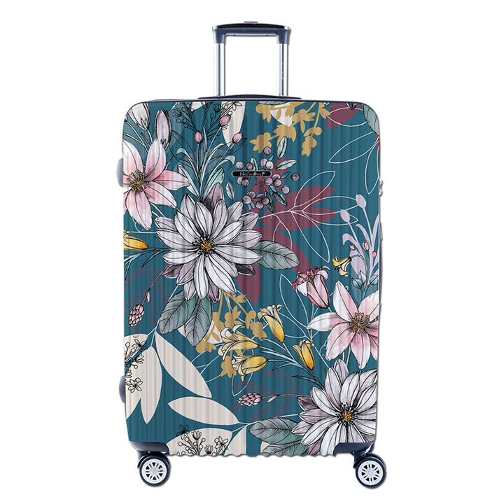 Second generation version Yu NaSaDen NaSa Denxin Wuyou [Charlene Secret Garden co-branded model] unique printed zipper suitcase 22/26/29 inches 