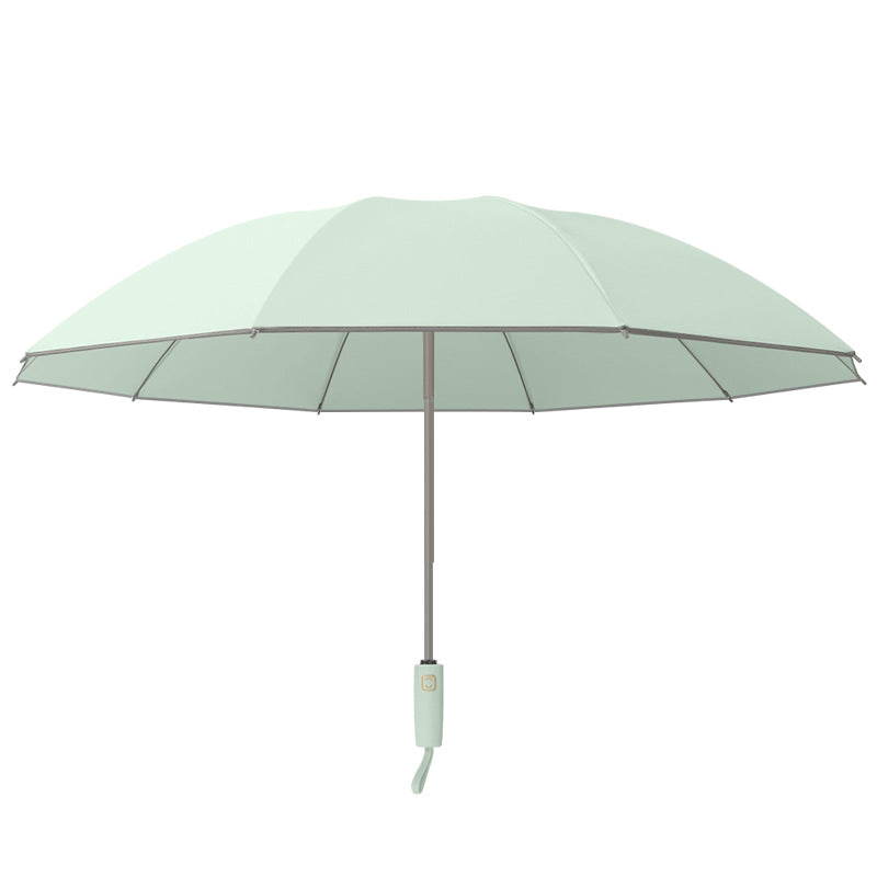 360度安全反光條十骨反向全自動摺疊傘｜雨天不濕身 晴雨兩用加大傘面