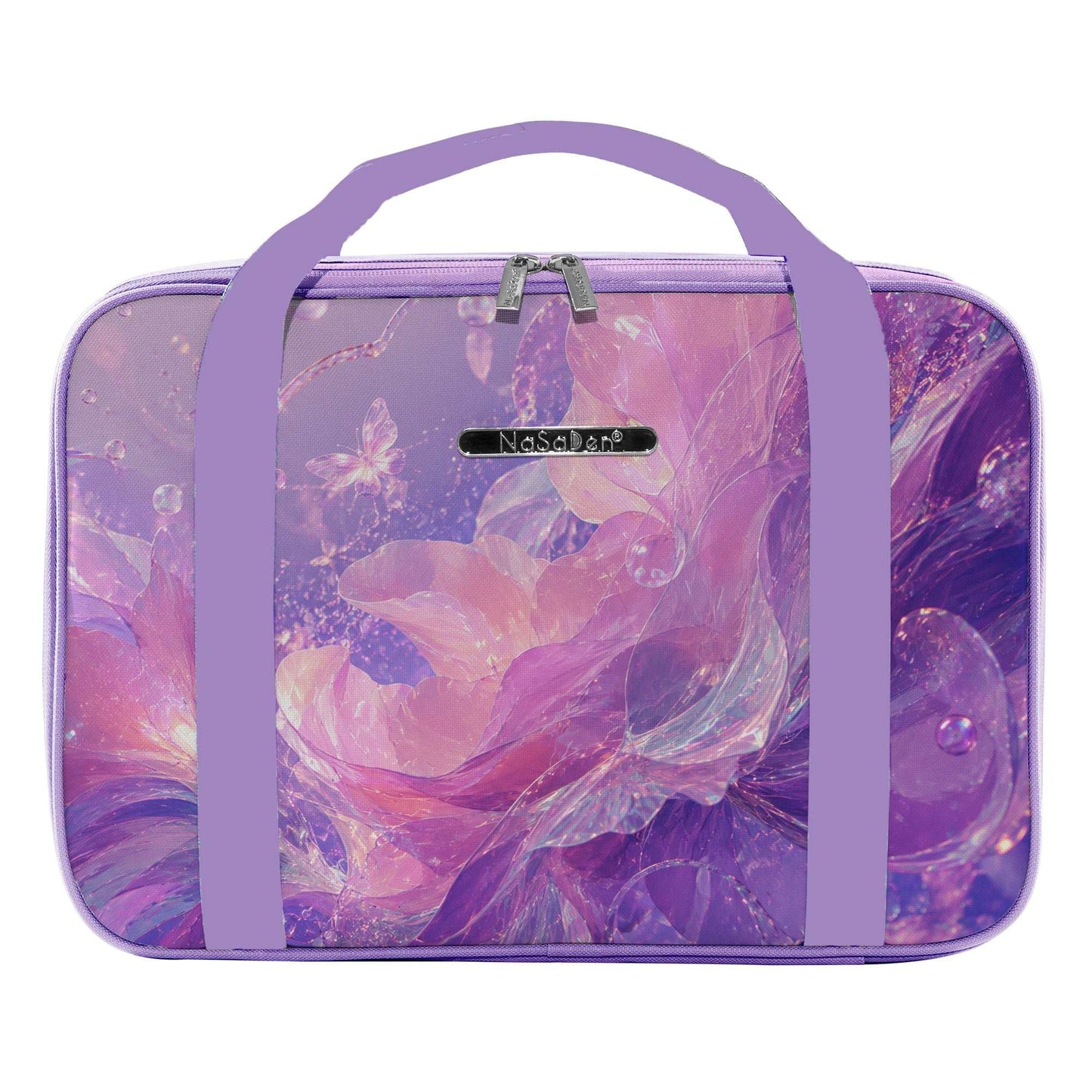 German brand NaSaDen [Limited Edition Co-branded Chevron Bag] One bag with three uses/portable/shoulder/multi-function storage bag/trolley bag