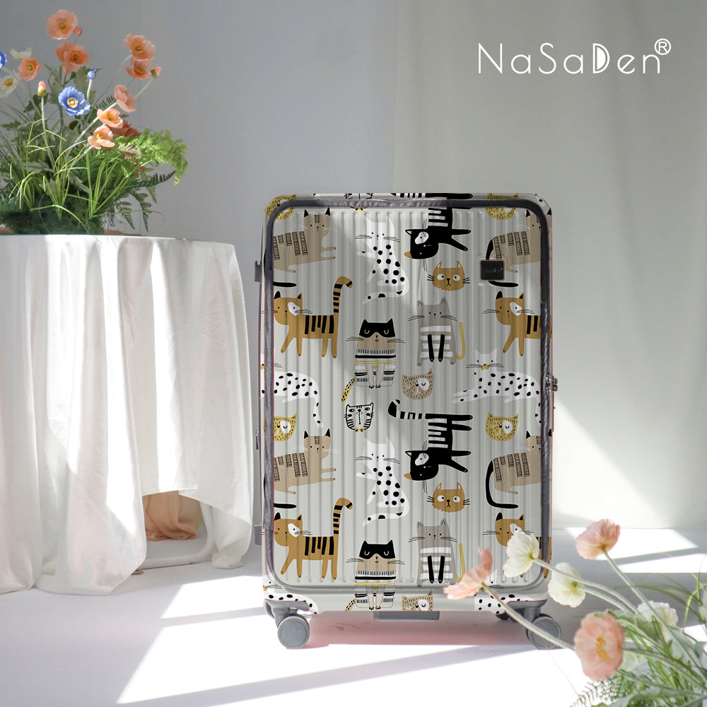 Early bird 40% off German NaSaDen second generation Hohenzollern [Woof Series] 29-inch pickup box (sports box/chubby box)-extra large capacity suitcase-expandable trolley case 