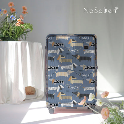 Early bird 40% off German NaSaDen second generation Hohenzollern [Woof Series] 29-inch pickup box (sports box/chubby box)-extra large capacity suitcase-expandable trolley case 