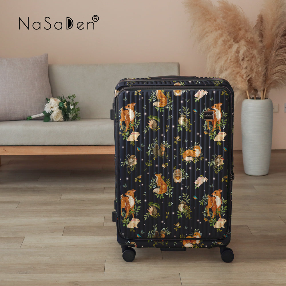 Early bird 40% off German NaSaDen second generation Hohenzollern [Woof Series] 29-inch pickup box (sports box/chubby box)-extra large capacity suitcase-expandable trolley case 