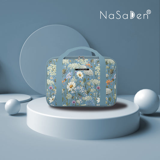German brand NaSaDen [Limited Edition Co-branded Chevron Bag] One bag with three uses/portable/shoulder/multi-function storage bag/trolley bag