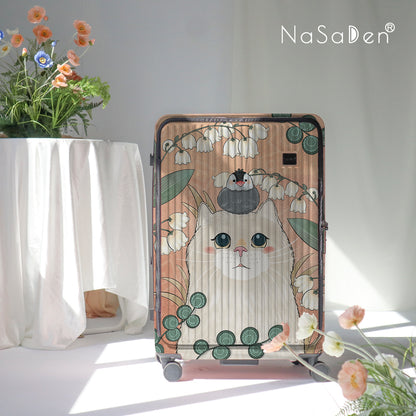 Early bird 40% off German NaSaDen second generation Hohenzollern [Woof Series] 29-inch pickup box (sports box/chubby box)-extra large capacity suitcase-expandable trolley case 