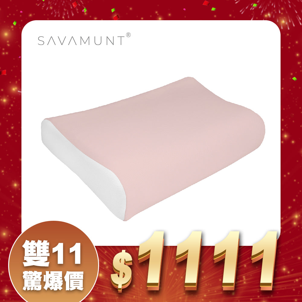 [SAVAMUNT] [Tangmian Third Generation Pillow + Ionic Silver Fiber] American brand bedding ionic silver ion antibacterial pillowcase/natural latex pillow