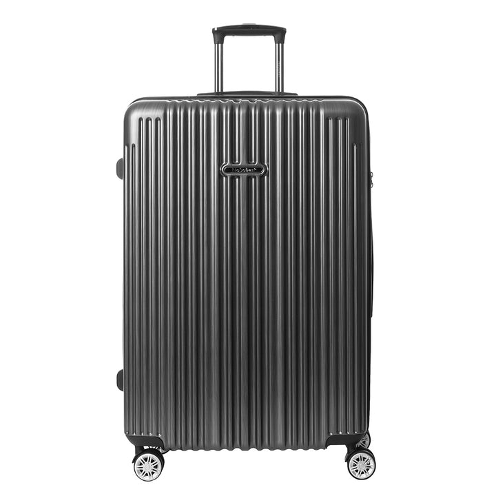 Second generation version of NaSaDen new worry-free matte hairline zipper suitcase [Norson Black] boarding case 22 inches/26 inches