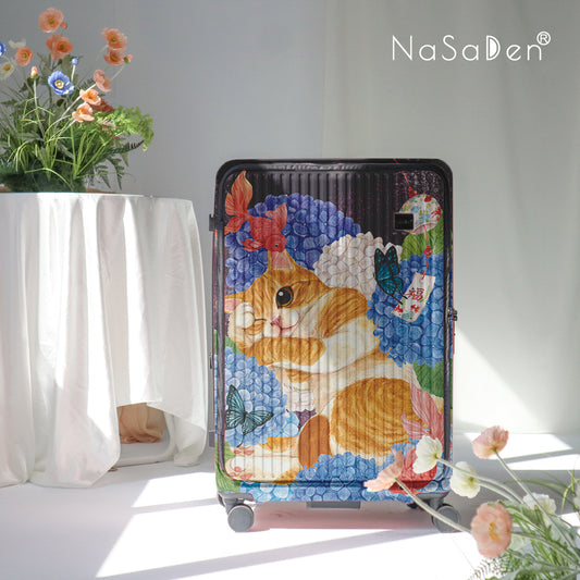 Early bird 40% off German NaSaDen second generation Hohenzollern [Woof Series] 29-inch pickup box (sports box/chubby box)-extra large capacity suitcase-expandable trolley case 