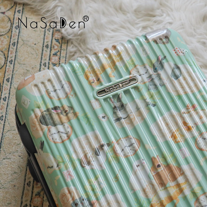 VIP member price [second generation version Yu] NaSaDen NaSaDen new worry-free limited edition joint model/classic zipper suitcase 22 inches/26 inches/29 inches