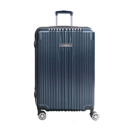 [Slightly defective welfare product] Second generation version of NaSaDen NaSaDen new worry-free matte hairline zipper suitcase [gentleman blue] 26 inches/29 inches 