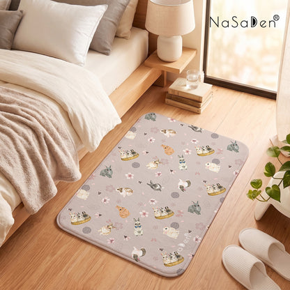 NaSaDen台灣製造SGS安全認證合格超強吸水浴室地墊60cm*40cm