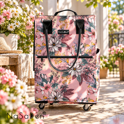 NaSaDen Hercules Large Capacity Trolley Foldable Shopping Bag Limited Collaboration Edition - Animal Print