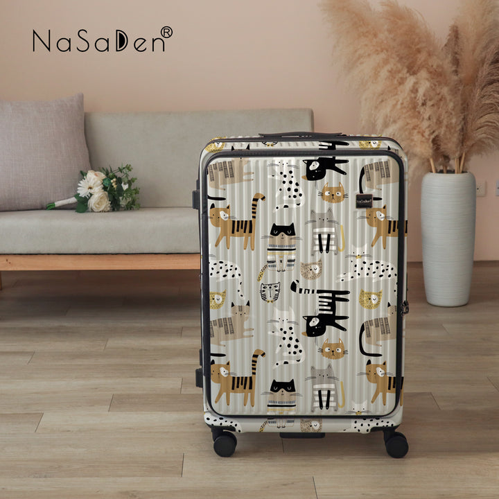 Early bird 40% off German NaSaDen second generation Hohenzollern [Woof Series] 29-inch pickup box (sports box/chubby box)-extra large capacity suitcase-expandable trolley case 