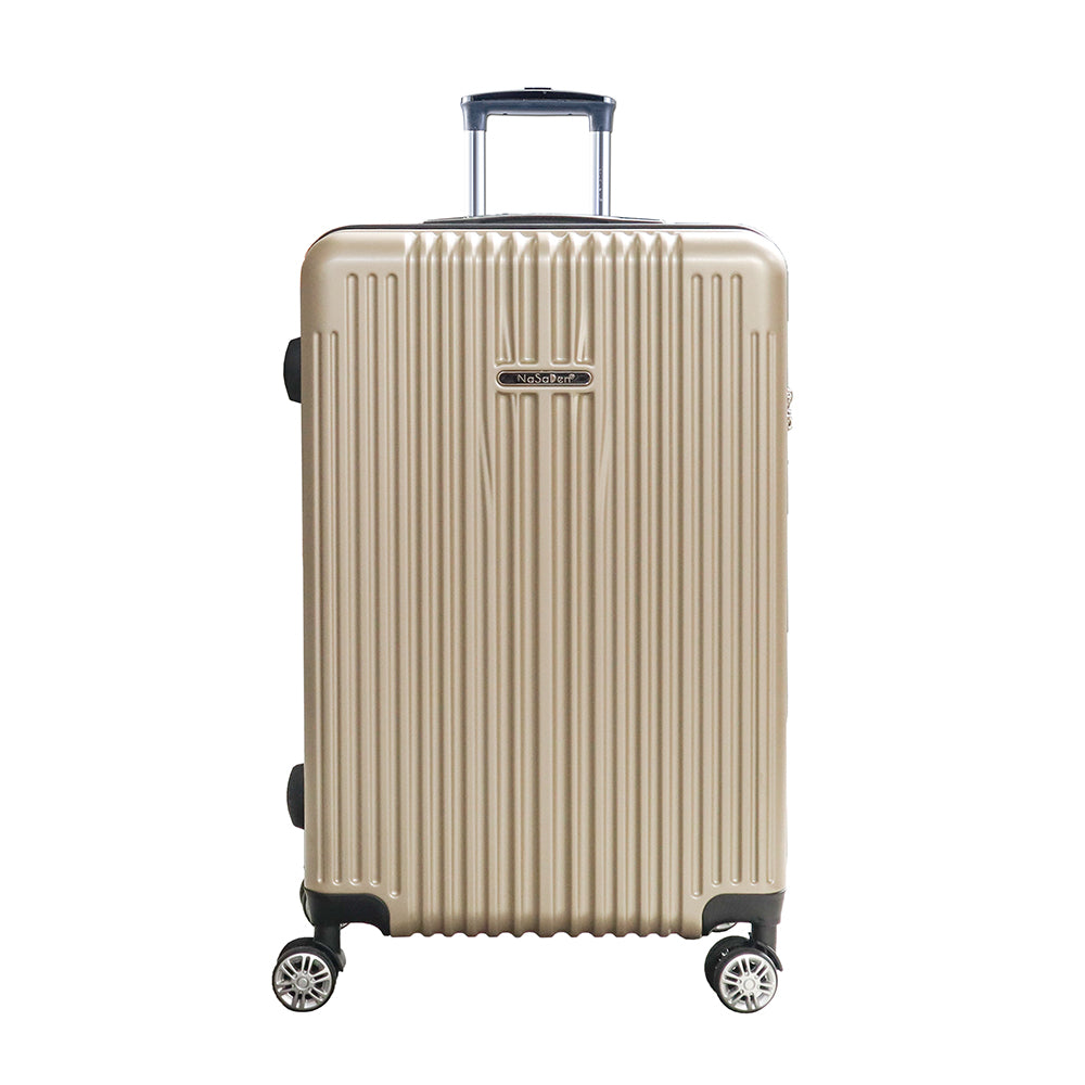 [Slightly defective welfare product] Second generation version of NaSaDen NaSaDen new worry-free matte hairline zipper suitcase [replica camel gold] 26 inches/29 inches 