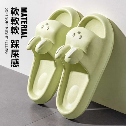 Cute Rabbit Indoor Non-slip Bathroom Slippers