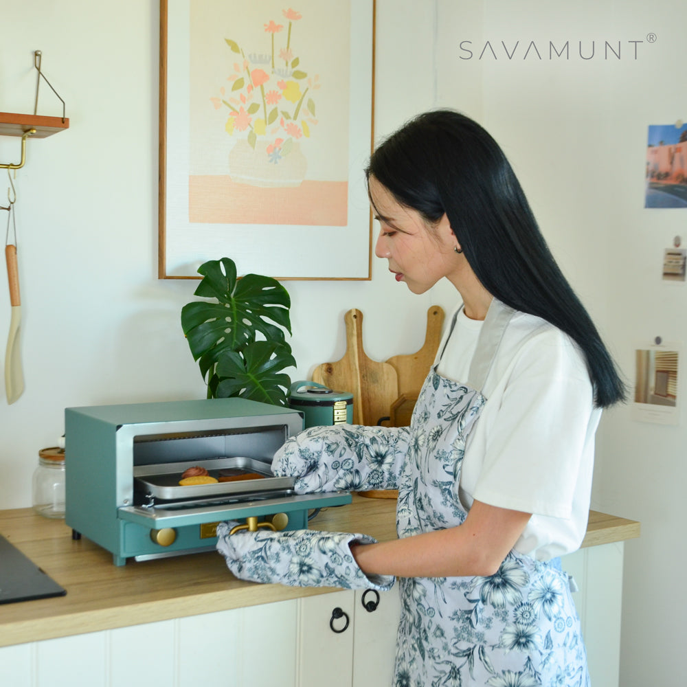 SAVAMUNT Tencel apron 