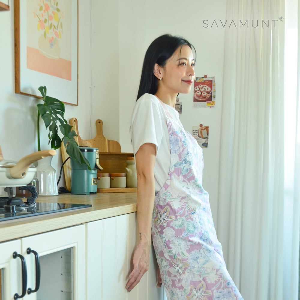 SAVAMUNT Tencel apron 