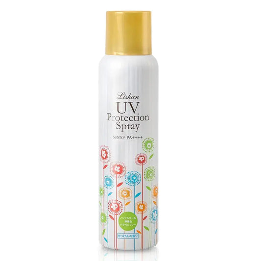｜Lishan｜日本最強小花 UV 防曬噴霧 SPF50+ PA++++ 100g 一般款 采寓生活館