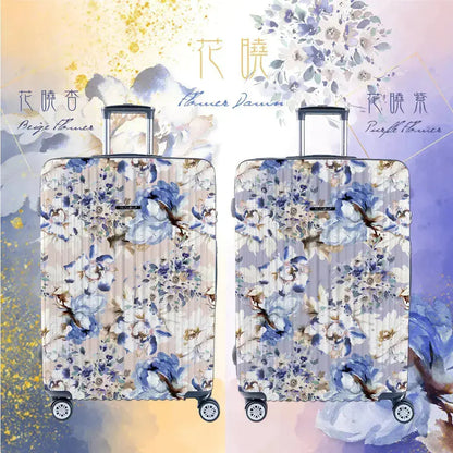 二代版 毓 NaSaDen納莎登新無憂【花曉聯名款】獨特印花拉鍊行李箱22吋/26吋/29吋 NaSaDen行李箱
