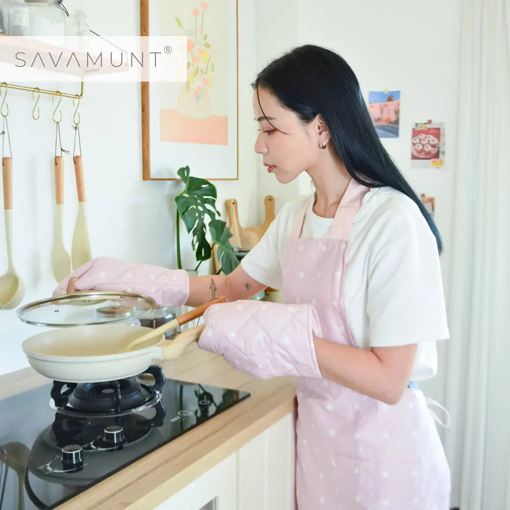SAVAMUNT賽芙嫚天絲圍裙 Savamunt賽芙嫚