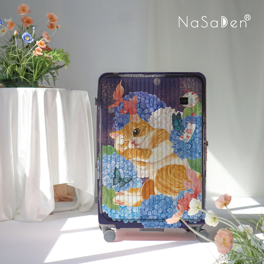 Early bird 40% off German NaSaDen second generation Hohenzollern [Woof Series] 29-inch pickup box (sports box/chubby box)-extra large capacity suitcase-expandable trolley case 
