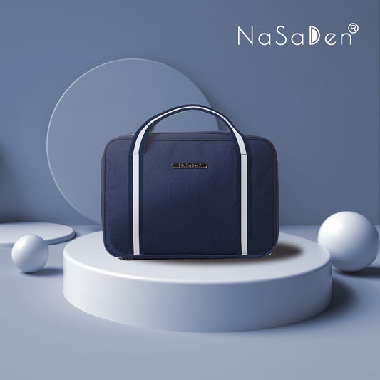 German brand NaSaDen [Limited Edition Co-branded Chevron Bag] One bag with three uses/portable/shoulder/multi-function storage bag/trolley bag