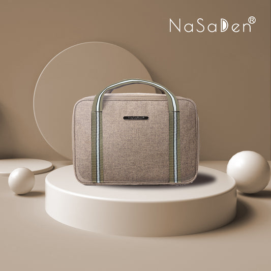 German brand NaSaDen [Limited Edition Co-branded Chevron Bag] One bag with three uses/portable/shoulder/multi-function storage bag/trolley bag