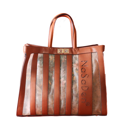 NaSaDen actress Freya's fantasy flower love hollow bag with the same name women's bag/handbag/tote bag/business handbag/tote bag/leather bag (pre-order will arrive at the end of August) 