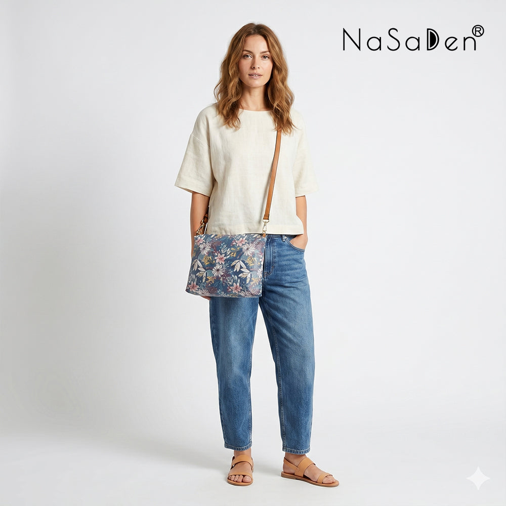NaSaDen actress Freya's fantasy flower love hollow bag with the same name women's bag/handbag/tote bag/business handbag/tote bag/leather bag (pre-order will arrive at the end of August) 