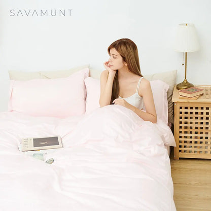 微瑕福利品【Savamunt賽芙嫚】 美國品牌寢具 奧地利蘭精天絲™【枕頭套】 - 采寓生活館采寓生活館-德國NaSaDen台灣總代理